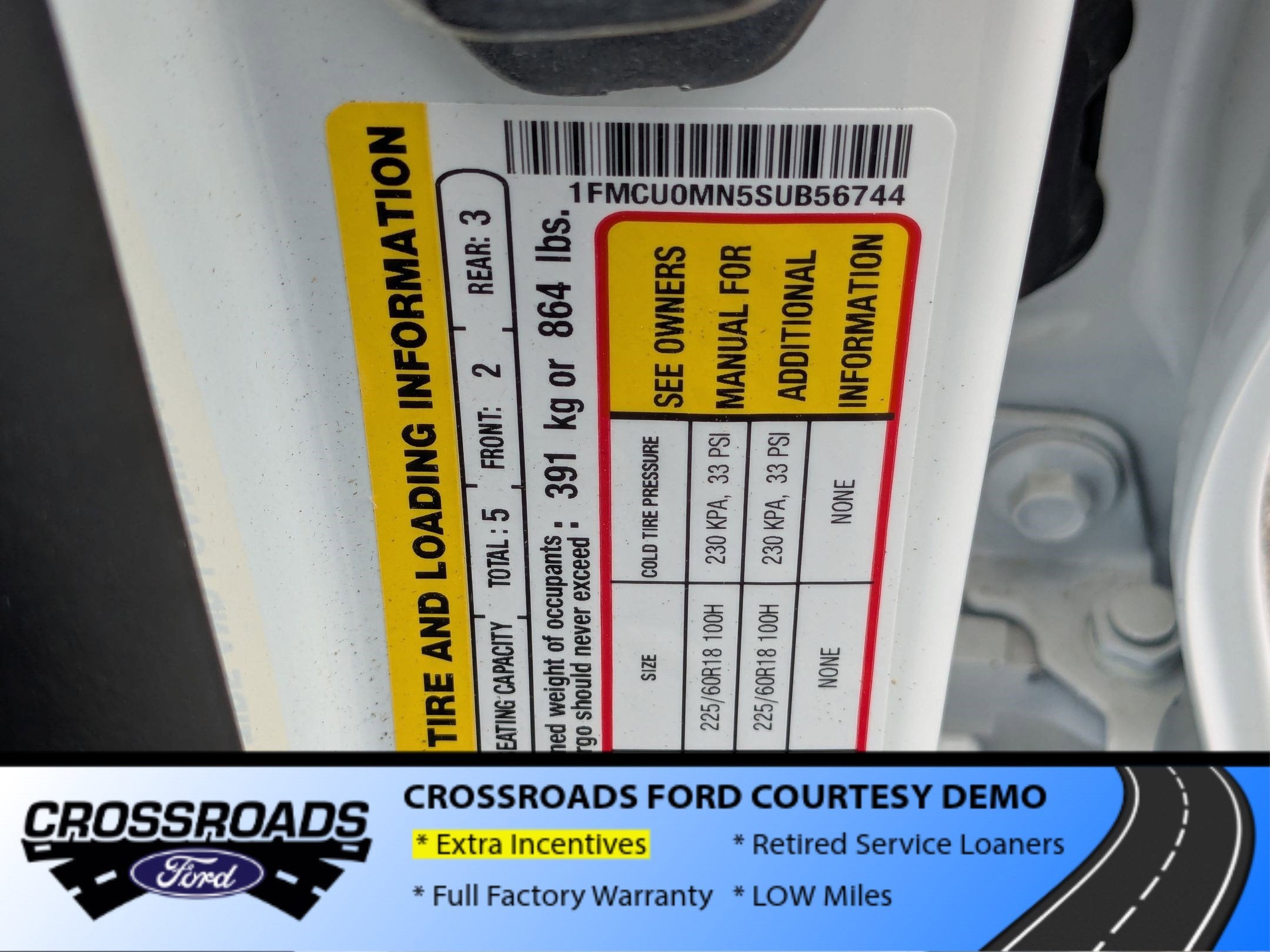 2025 Ford Escape ST-Line - Crossroads Courtesy Demo