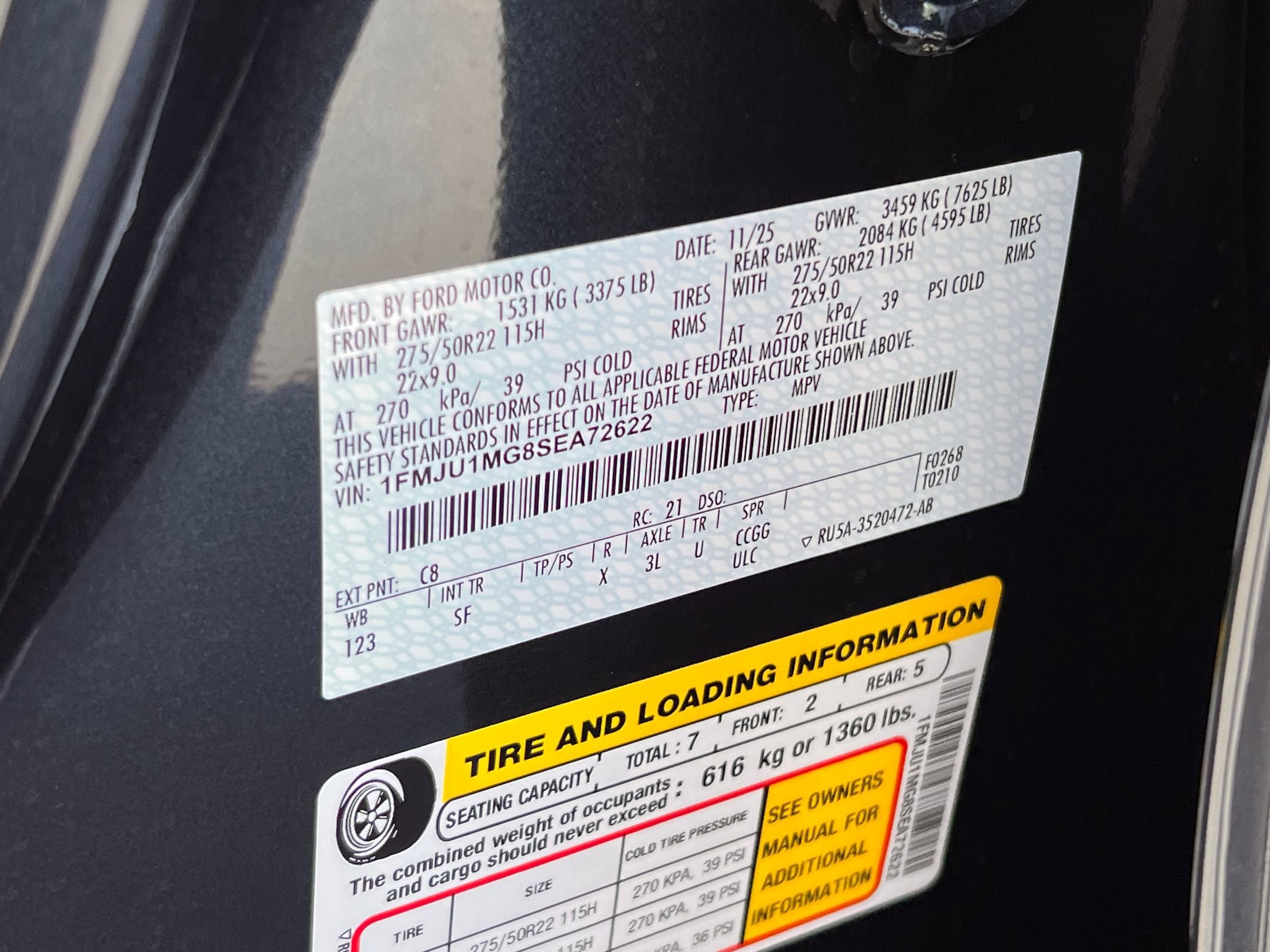 2025 Ford Expedition Platinum