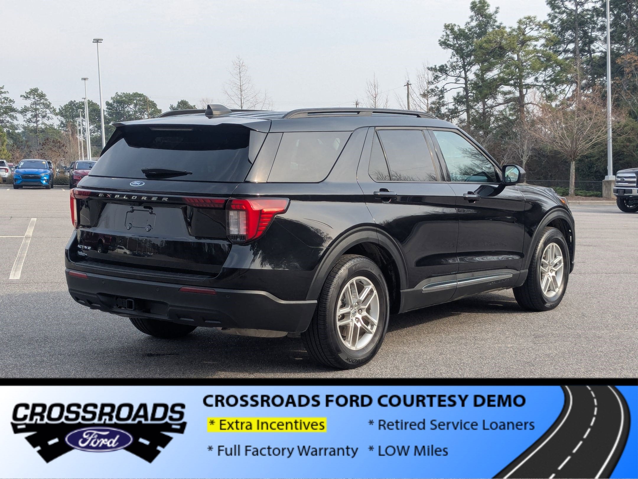 2025 Ford Explorer Active - Crossroads Courtesy Demo