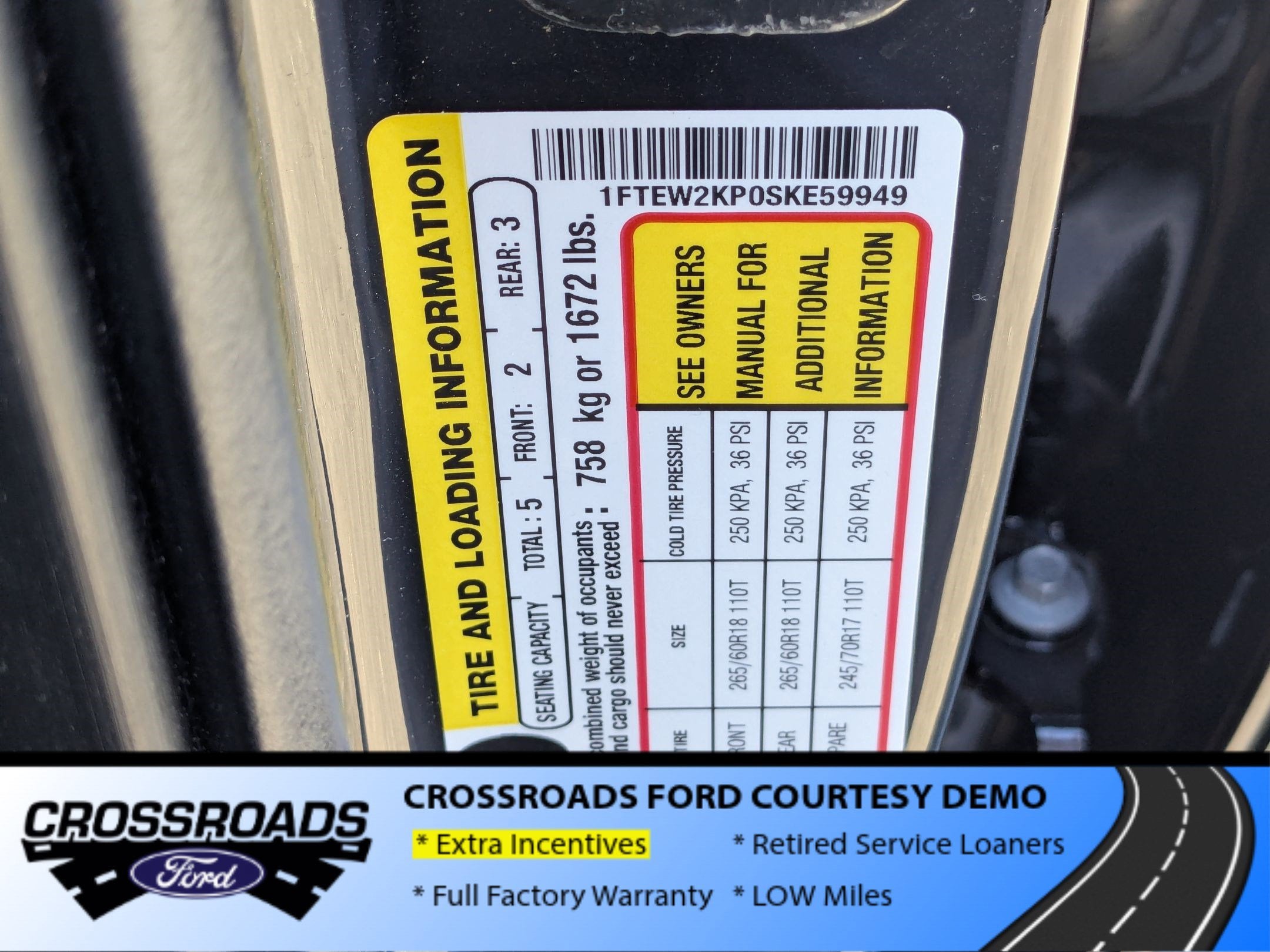 2025 Ford F-150 STX - Crossroads Courtesy Demo