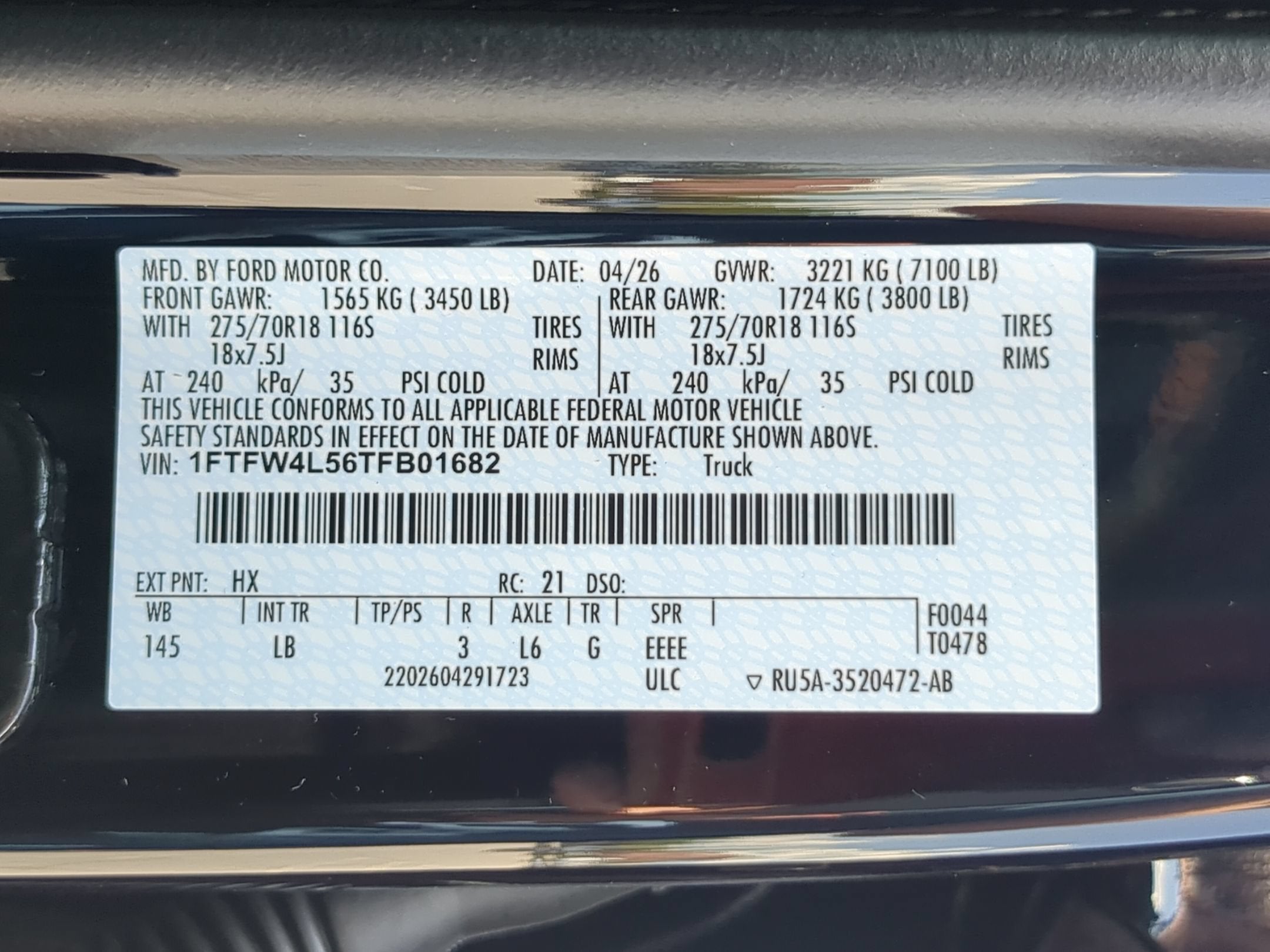 2026 Ford F-150 Tremor
