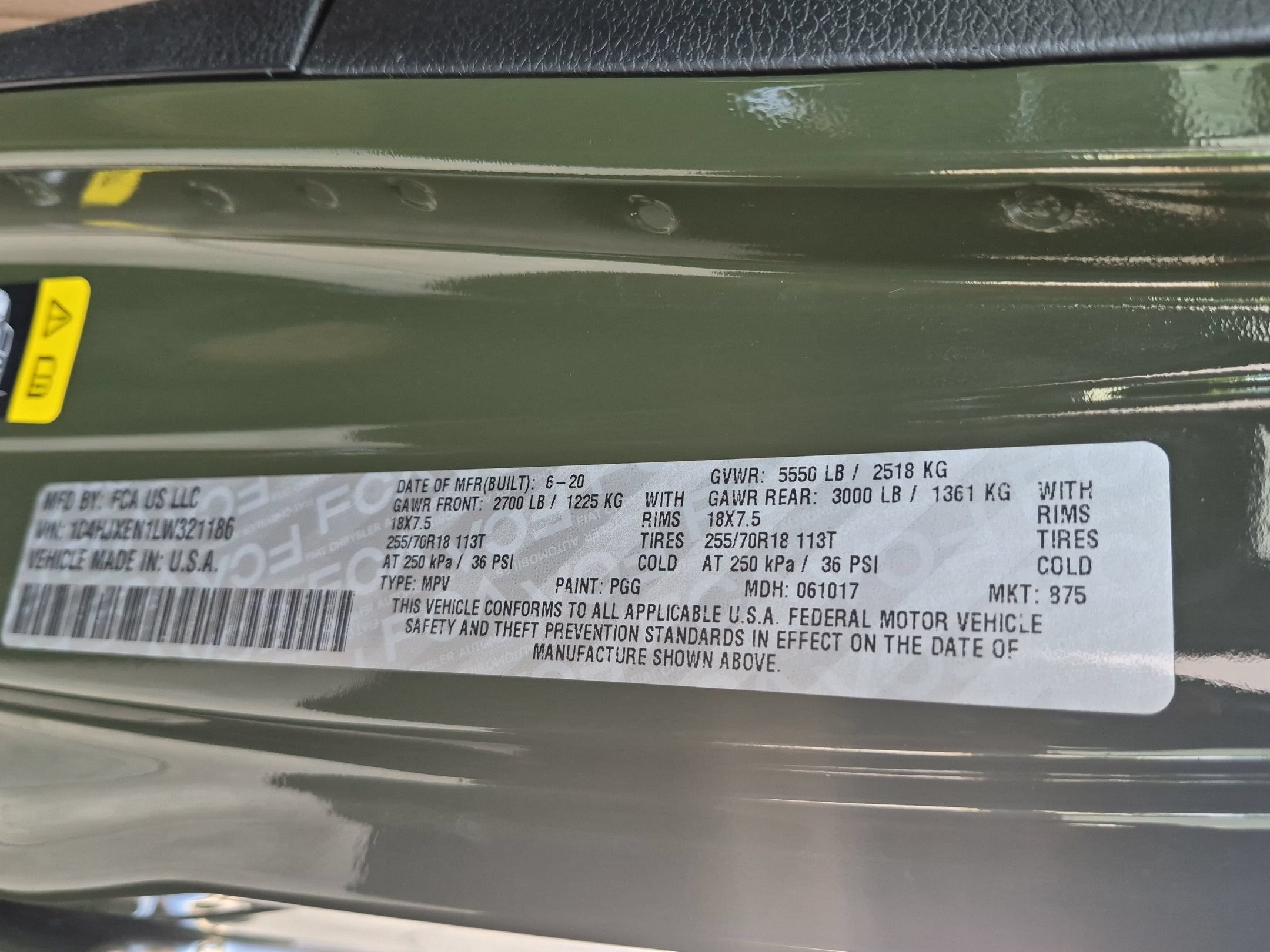 2020 Jeep Wrangler Unlimited Sahara