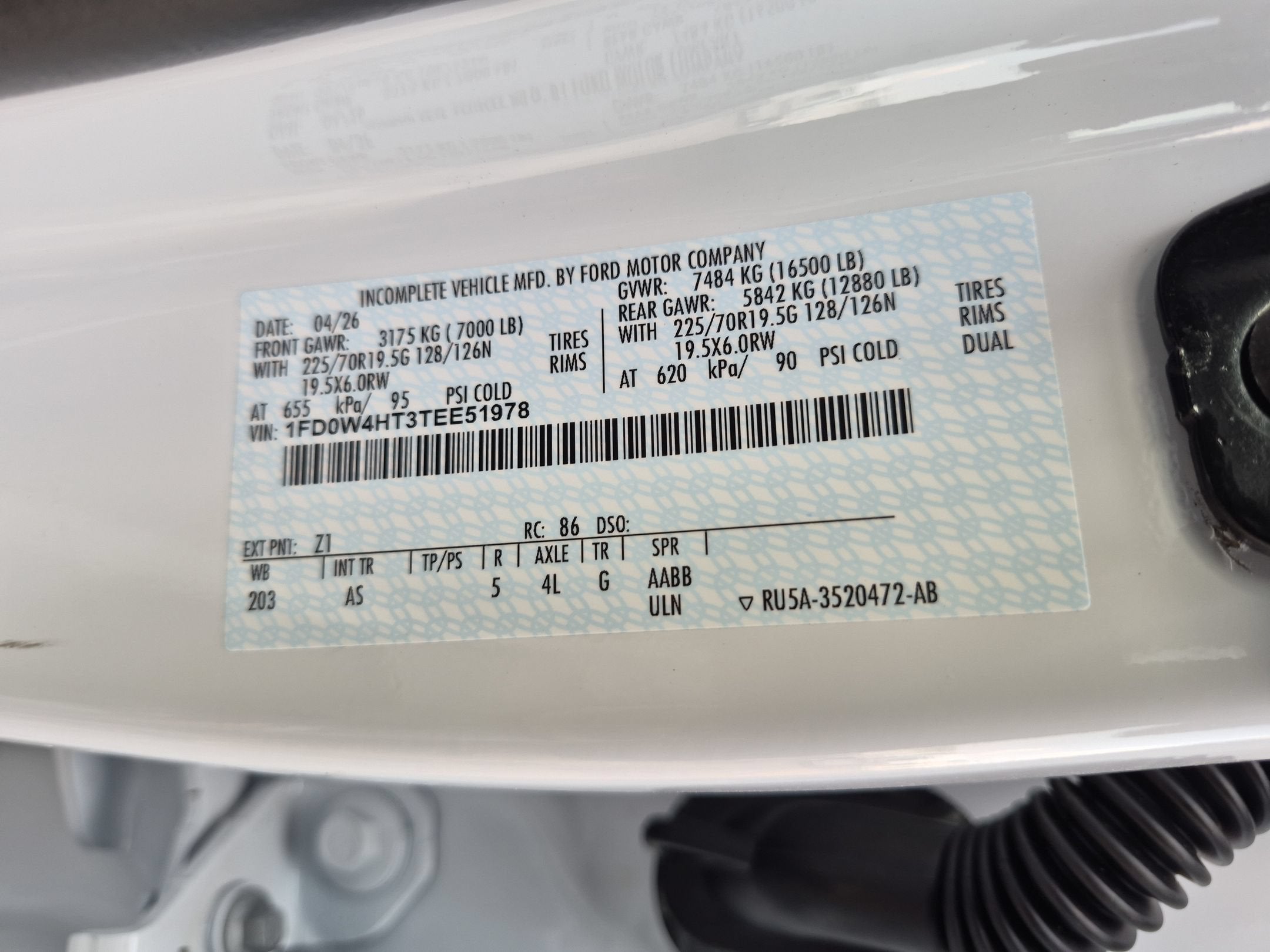 2026 Ford Super Duty F-450 DRW XL Reading Service Body