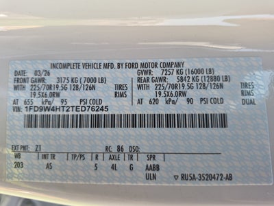 2026 Ford Super Duty F-450 DRW XL