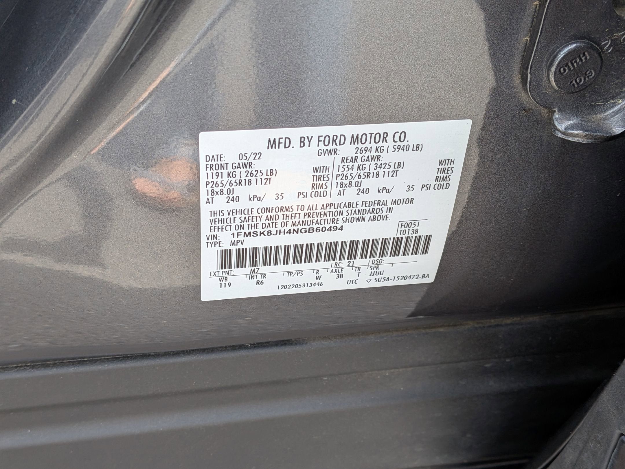 2022 Ford Explorer Timberline