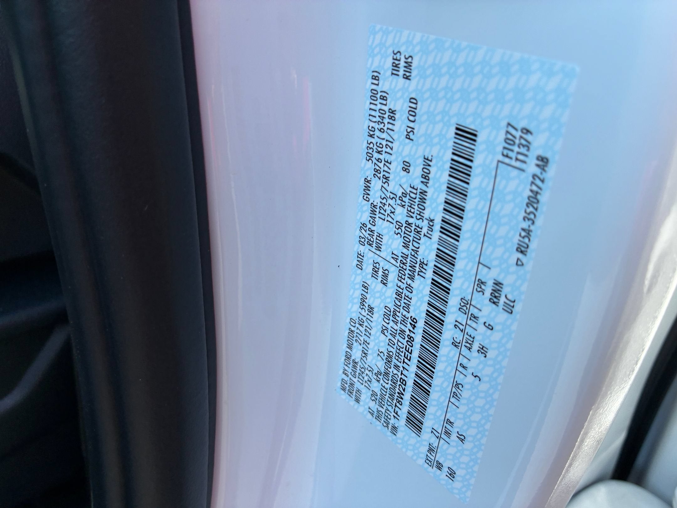 2026 Ford Super Duty F-250 SRW XL