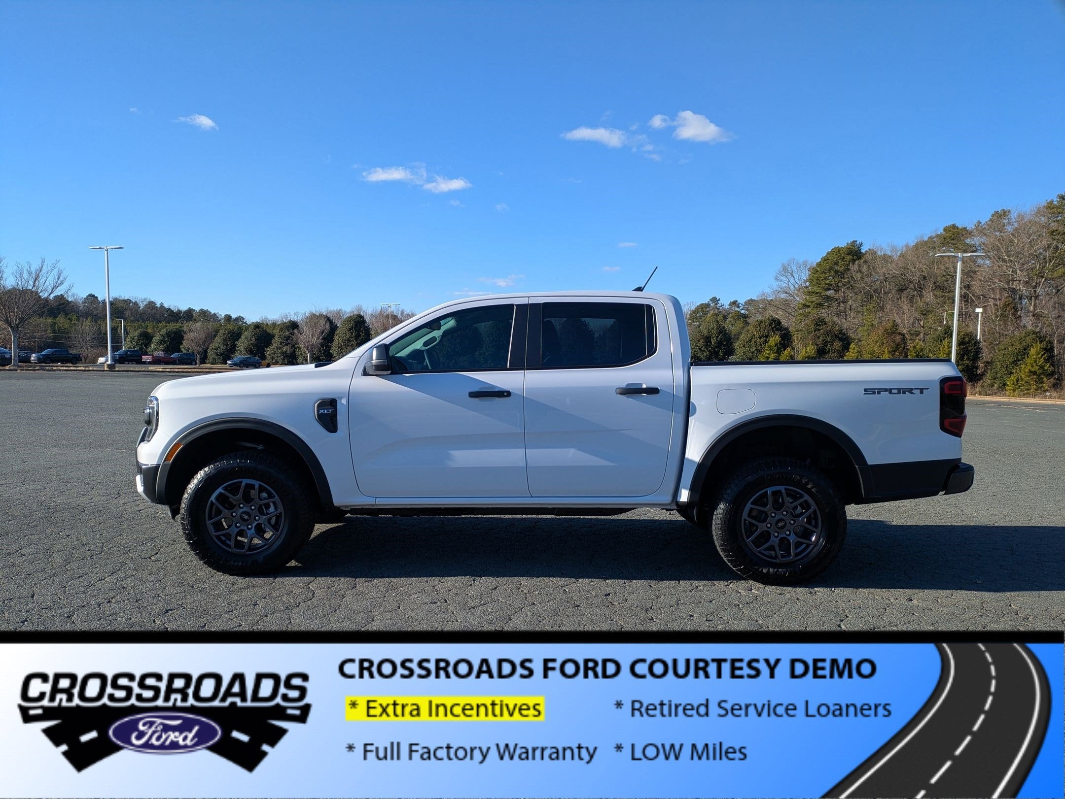 2025 Ford Ranger XLT - Crossroads Courtesy Demo