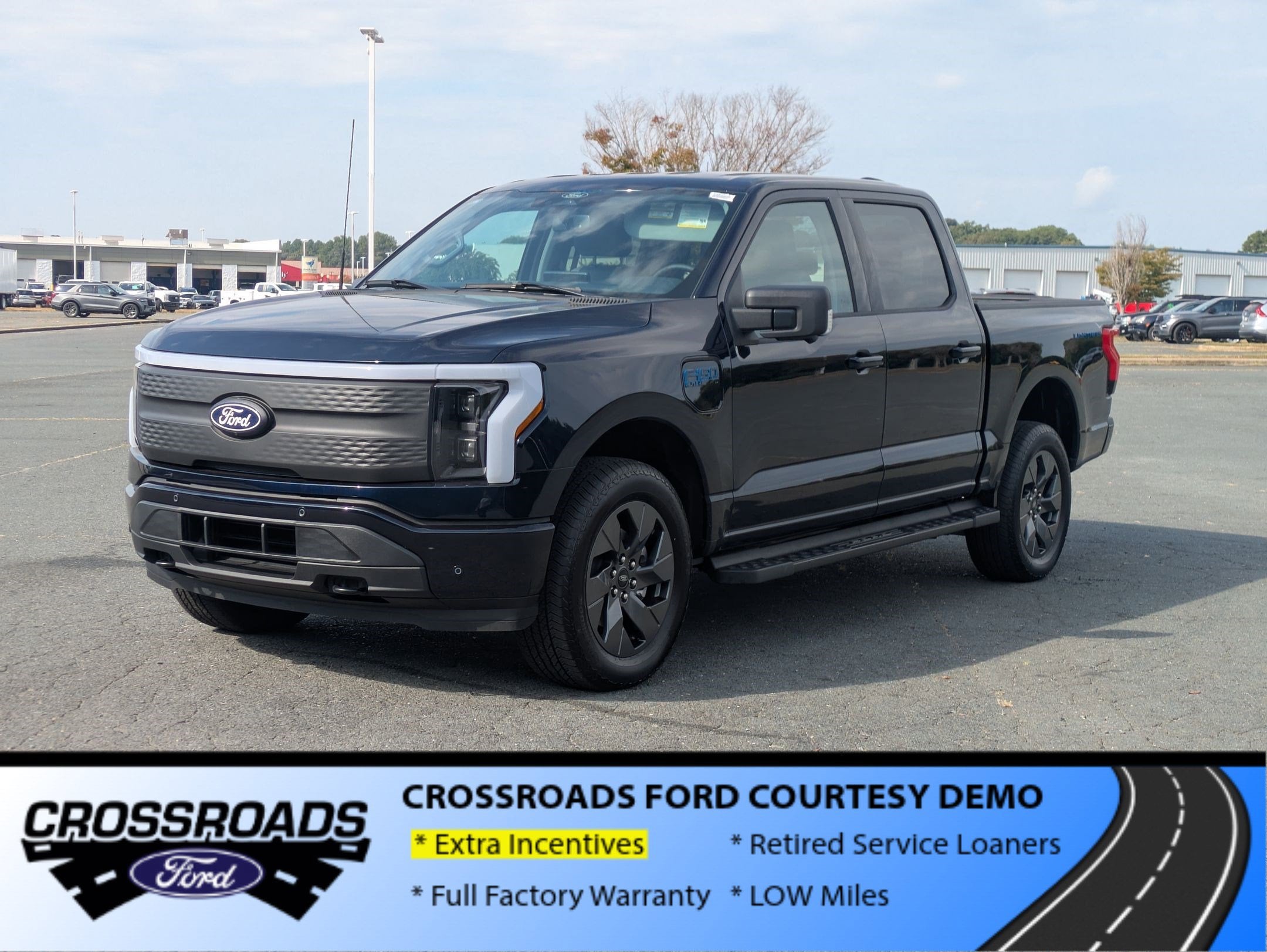2025 Ford F-150 Lightning Flash - Crossroads Courtesy Demo