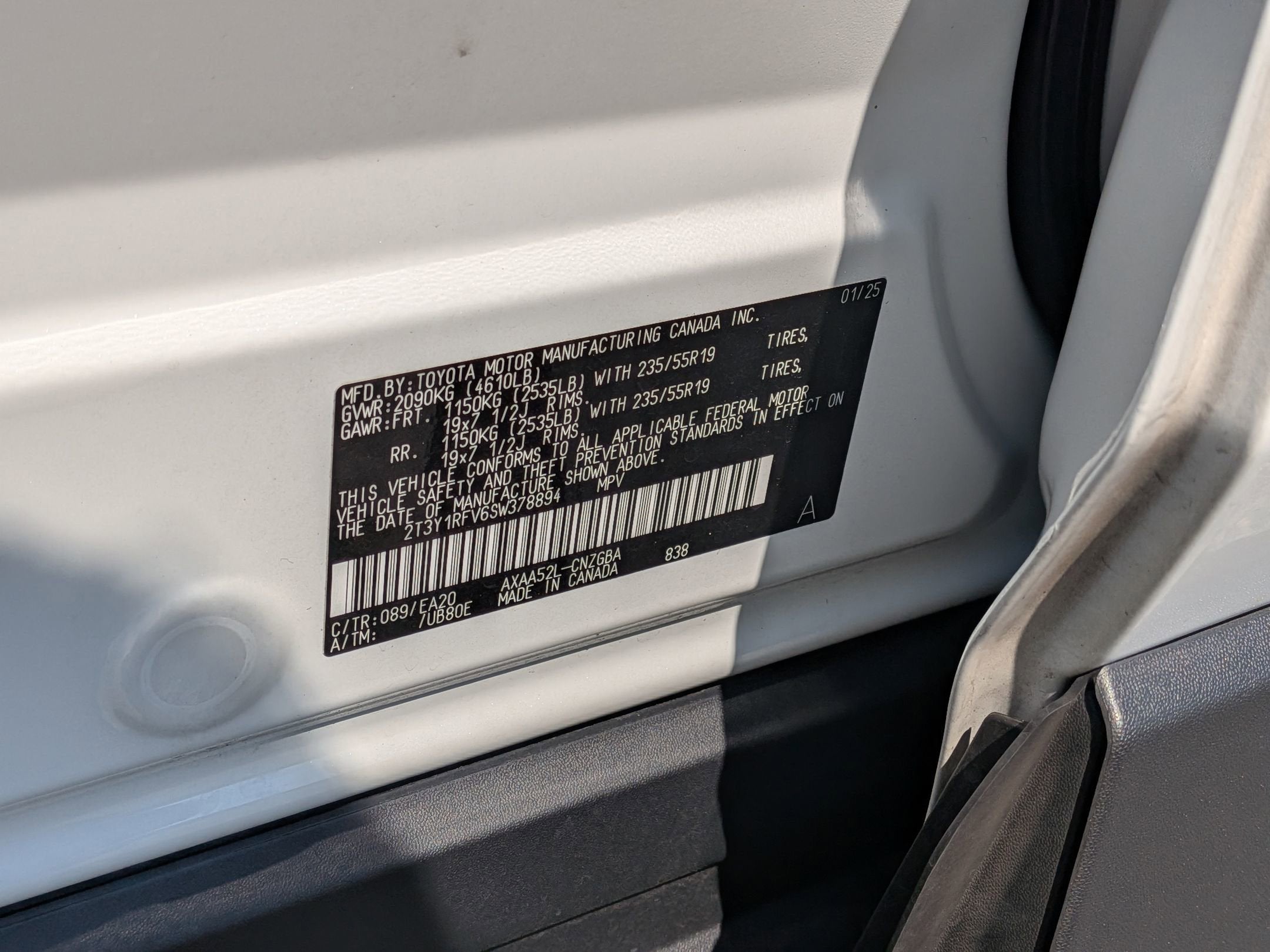 2025 Toyota RAV4 Limited