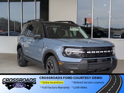2025 Ford Bronco Sport Outer Banks - Crossroads Courtesy Demo