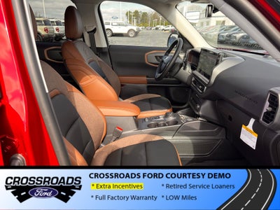 2025 Ford Bronco Sport Outer Banks - Crossroads Courtesy Demo
