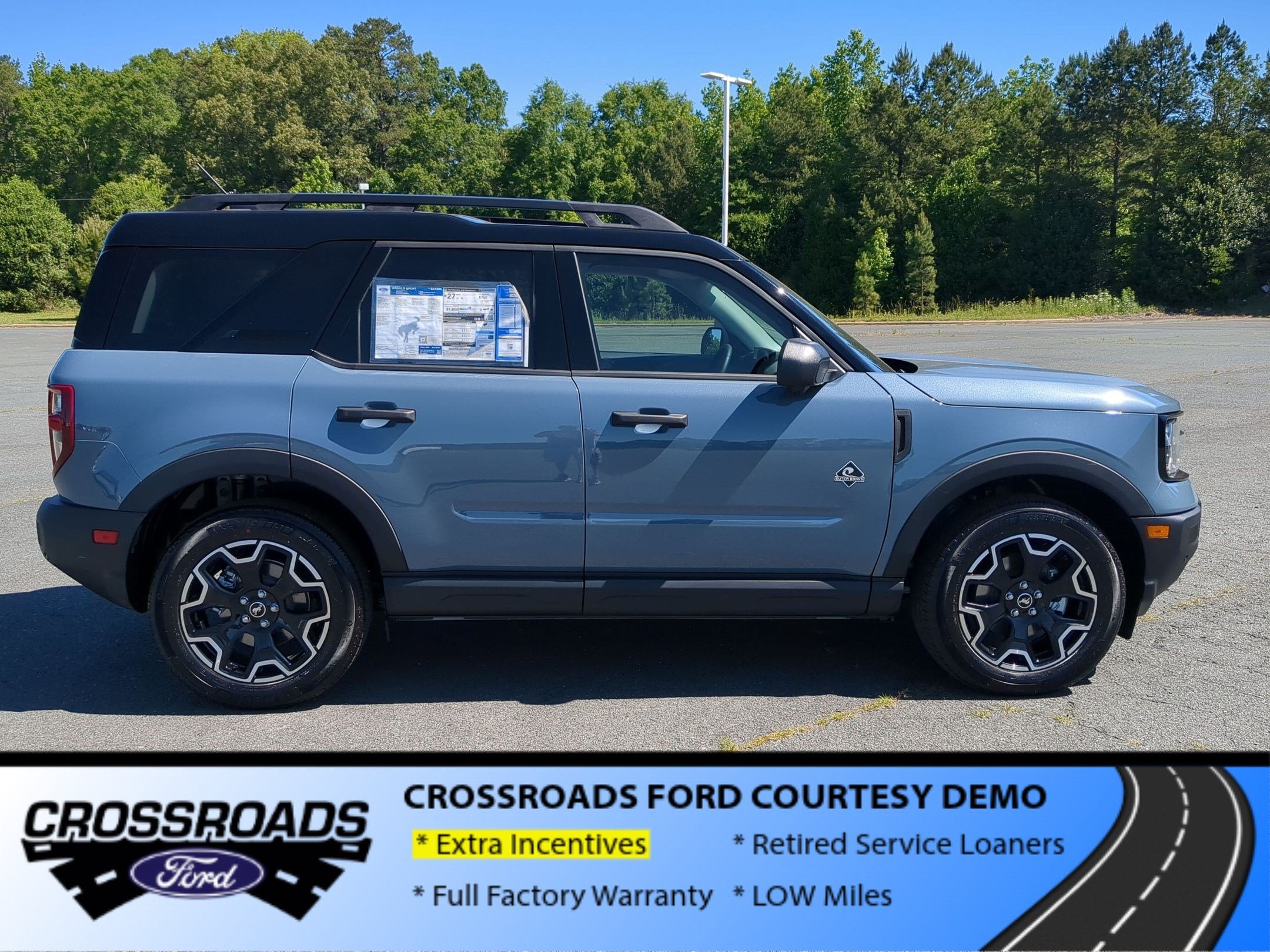 2026 Ford Bronco Sport Outer Banks - Crossroads Courtesy Demo