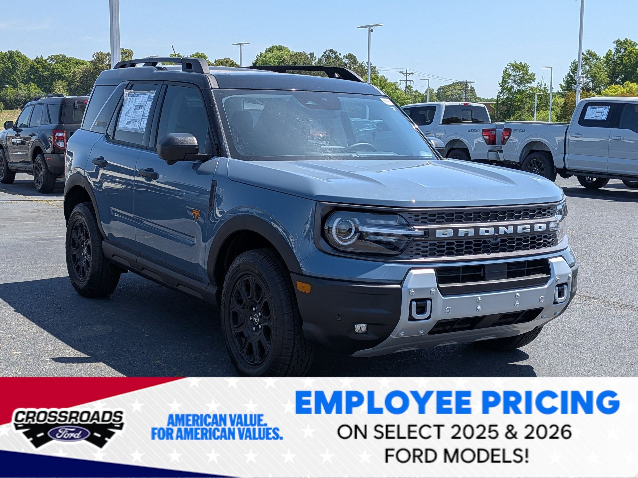 2025 Ford Bronco Sport Badlands - Crossroads Courtesy Demo