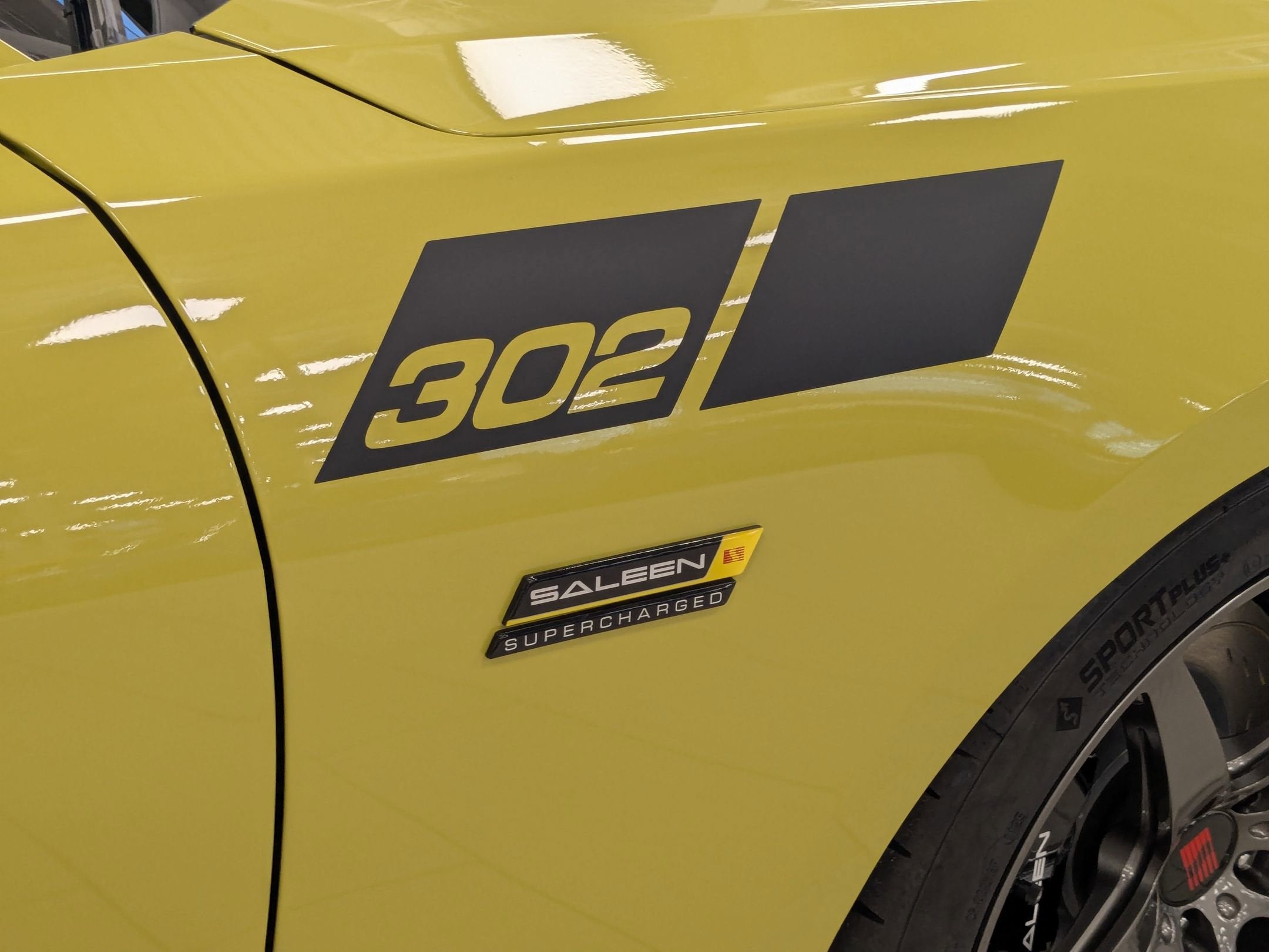 2025 Ford Mustang Saleen Yellow Label