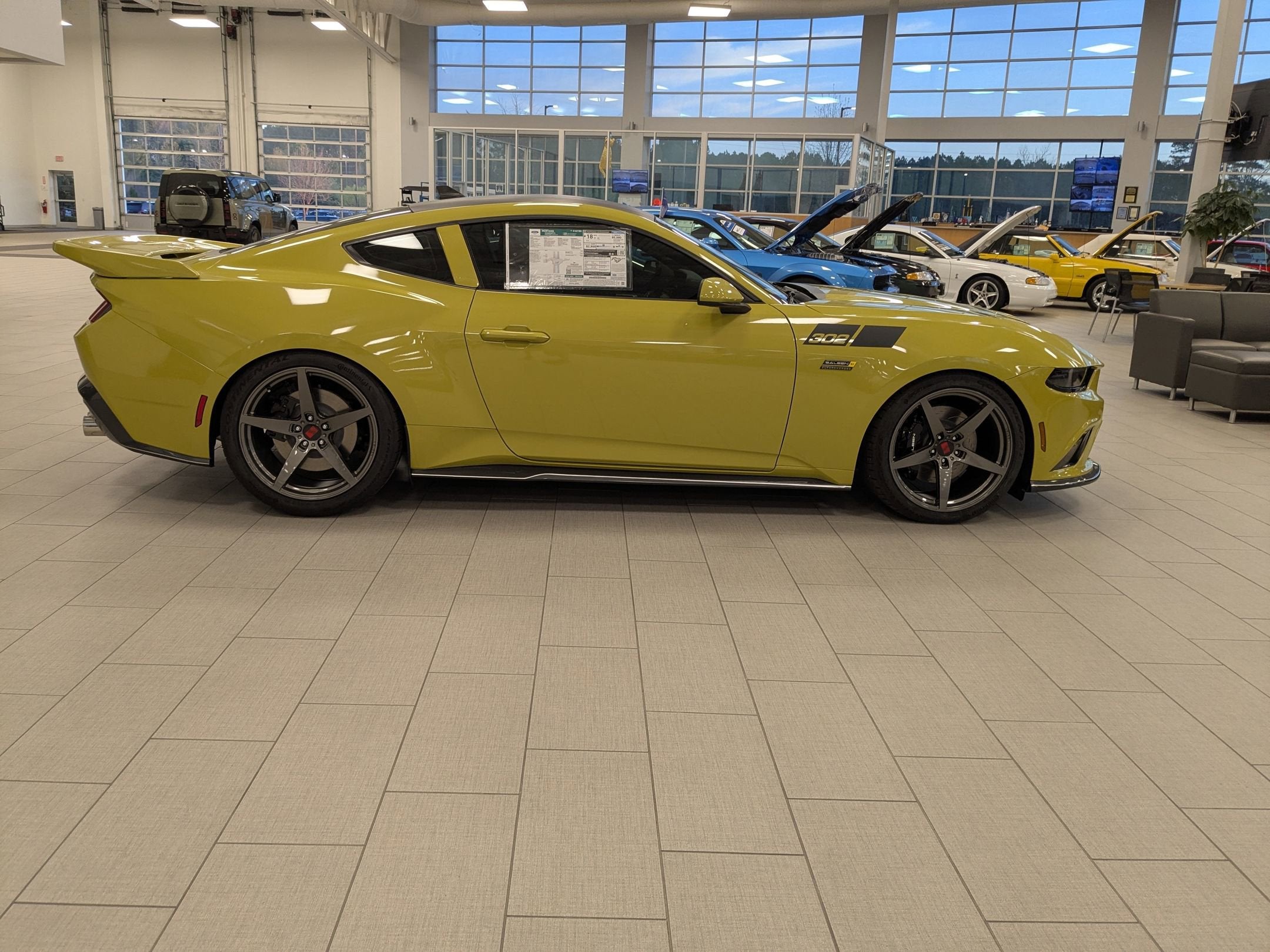 2025 Ford Mustang Saleen Yellow Label
