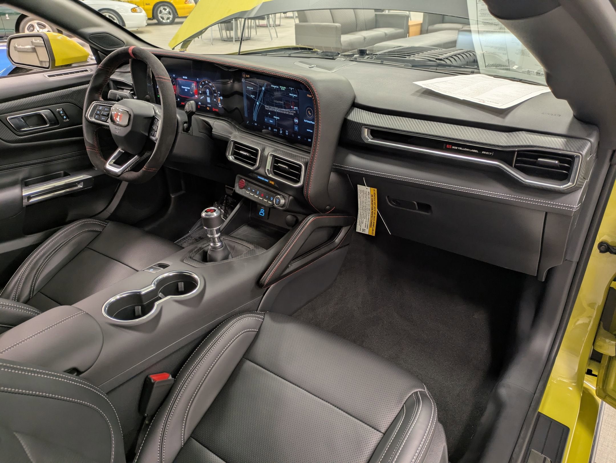 2025 Ford Mustang Saleen Yellow Label