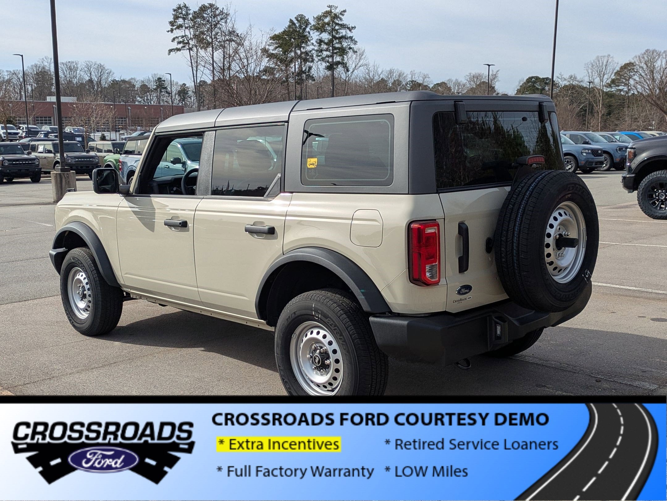 2025 Ford Bronco Base - Crossroads Courtesy Demo