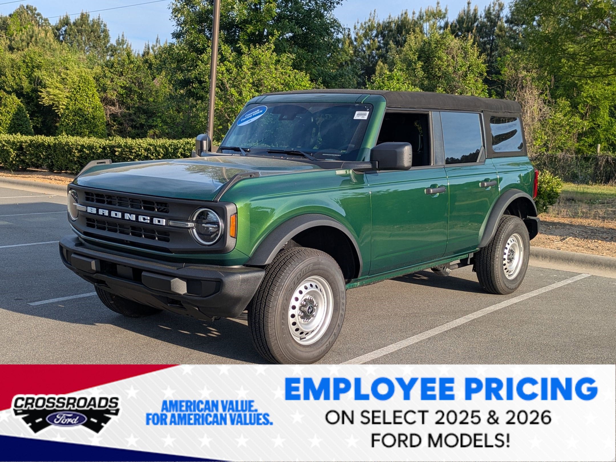 2025 Ford Bronco Base - Crossroads Courtesy Demo