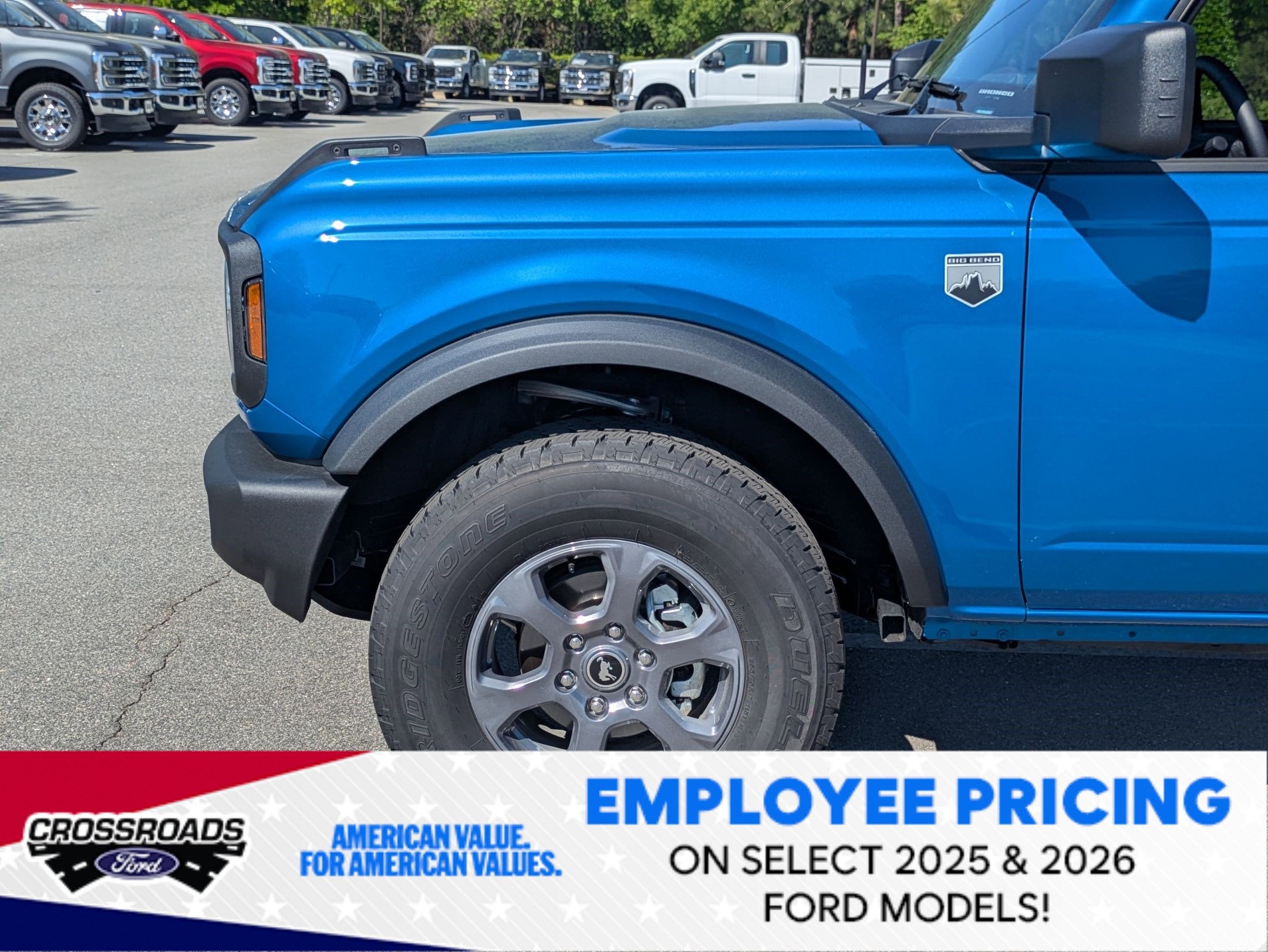 2025 Ford Bronco Big Bend - Crossroads Courtesy Demo