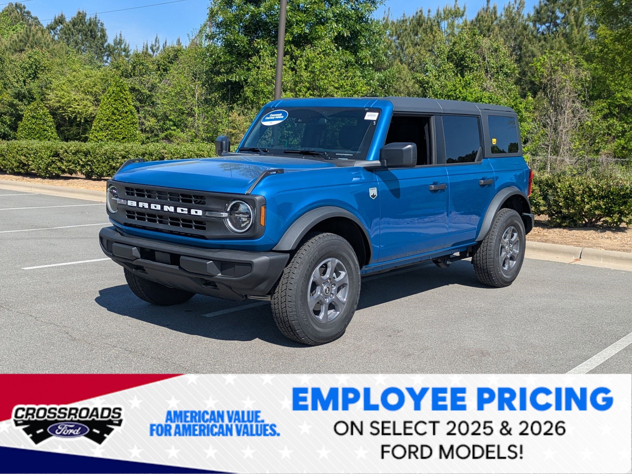 2025 Ford Bronco Big Bend - Crossroads Courtesy Demo