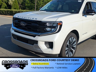 2026 Ford Expedition Max Platinum - Crossroads Courtesy Demo