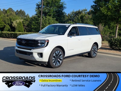 2026 Ford Expedition Max Platinum - Crossroads Courtesy Demo