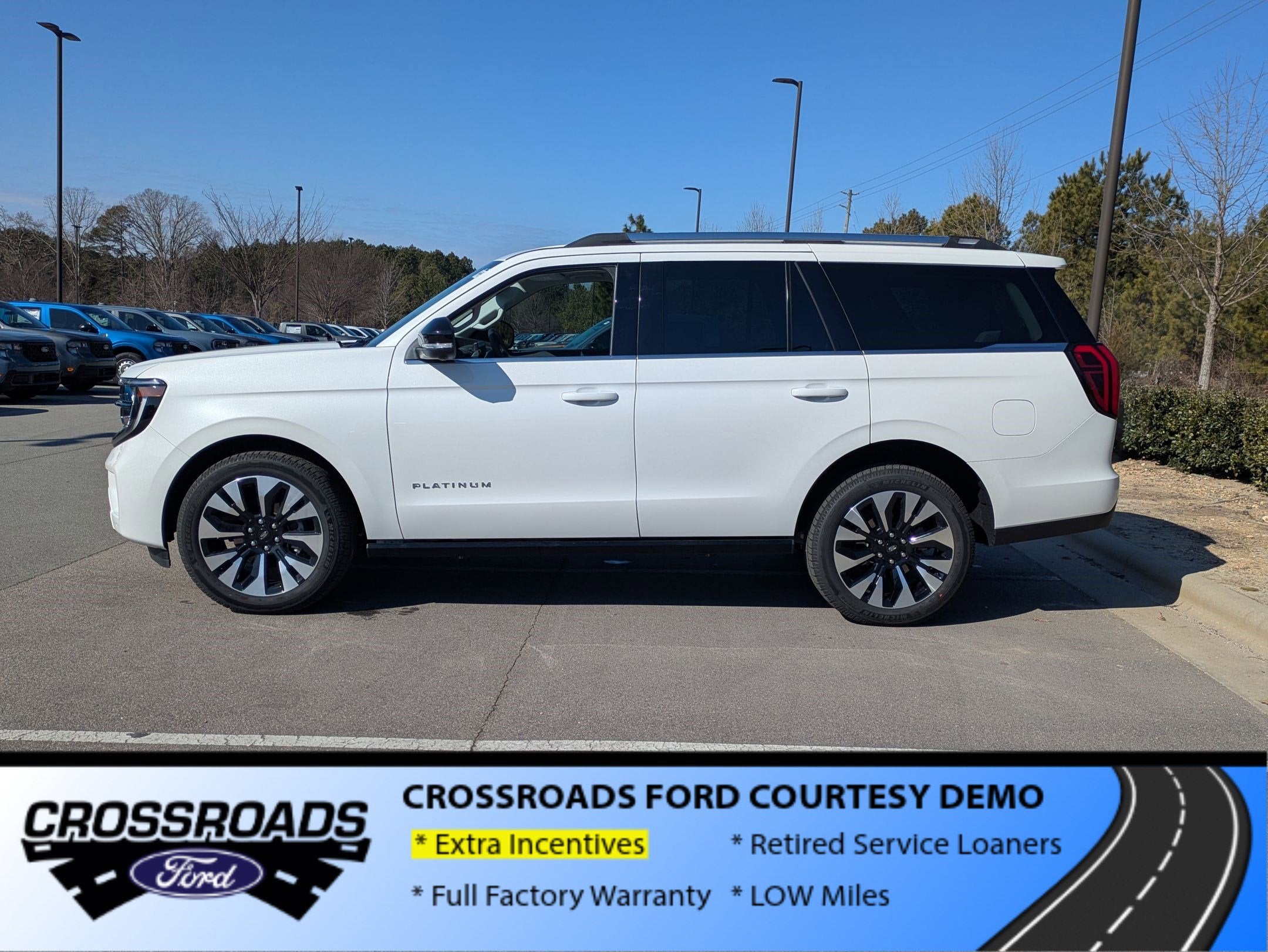 2025 Ford Expedition Platinum - Crossroads Courtesy Demo