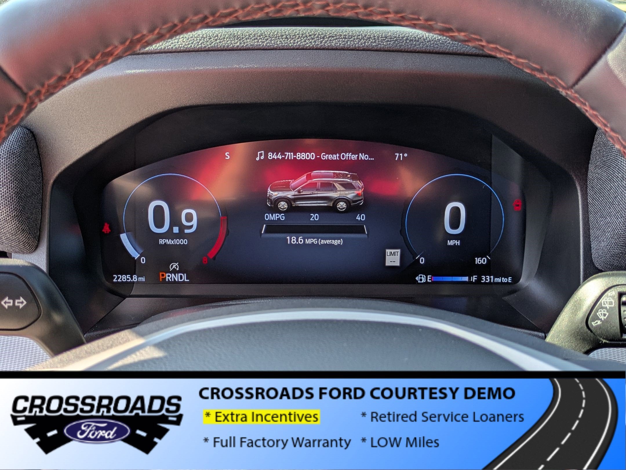 2026 Ford Explorer Active - Crossroads Courtesy Demo
