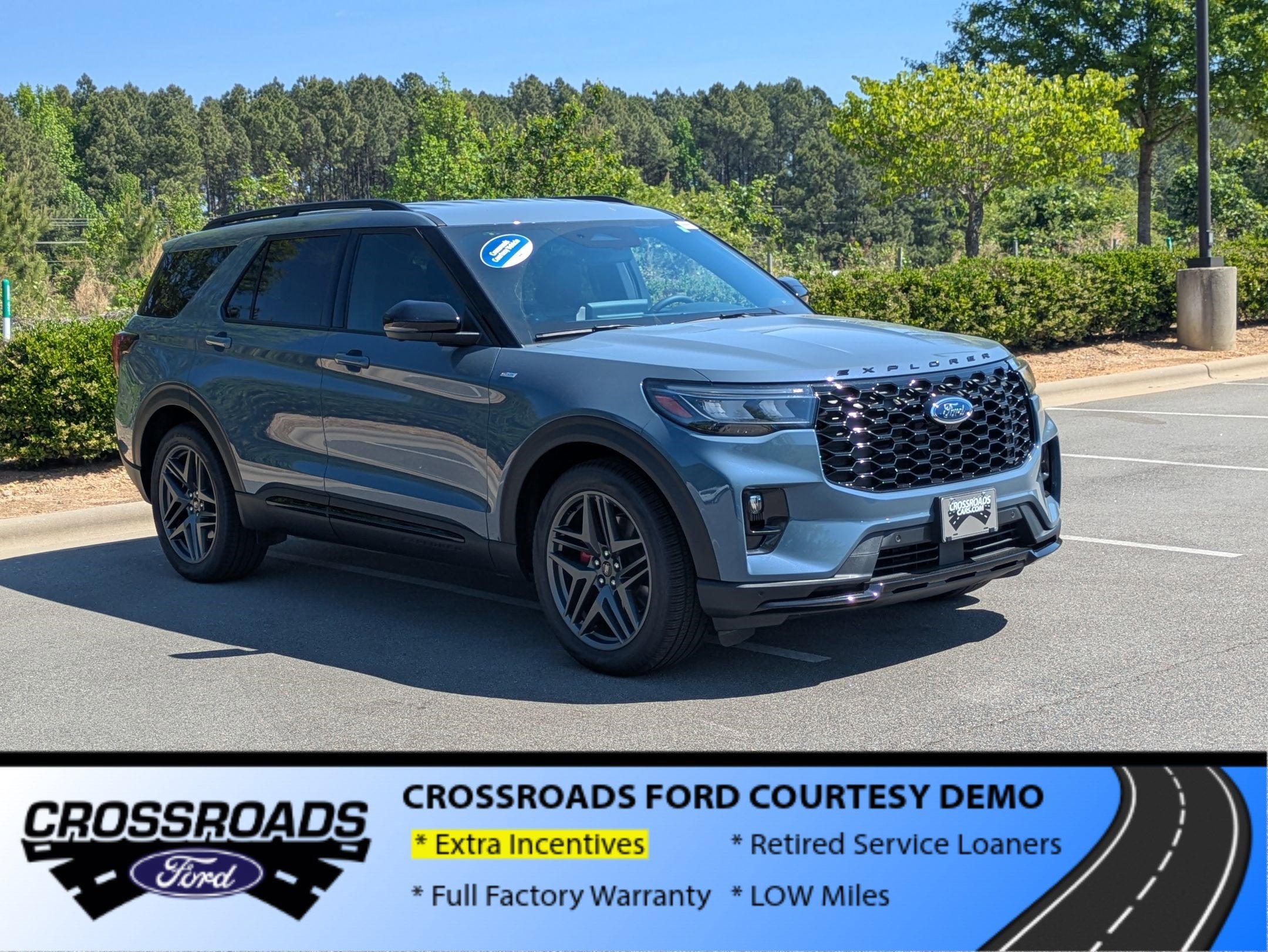 2026 Ford Explorer ST-Line - Crossroads Courtesy Demo