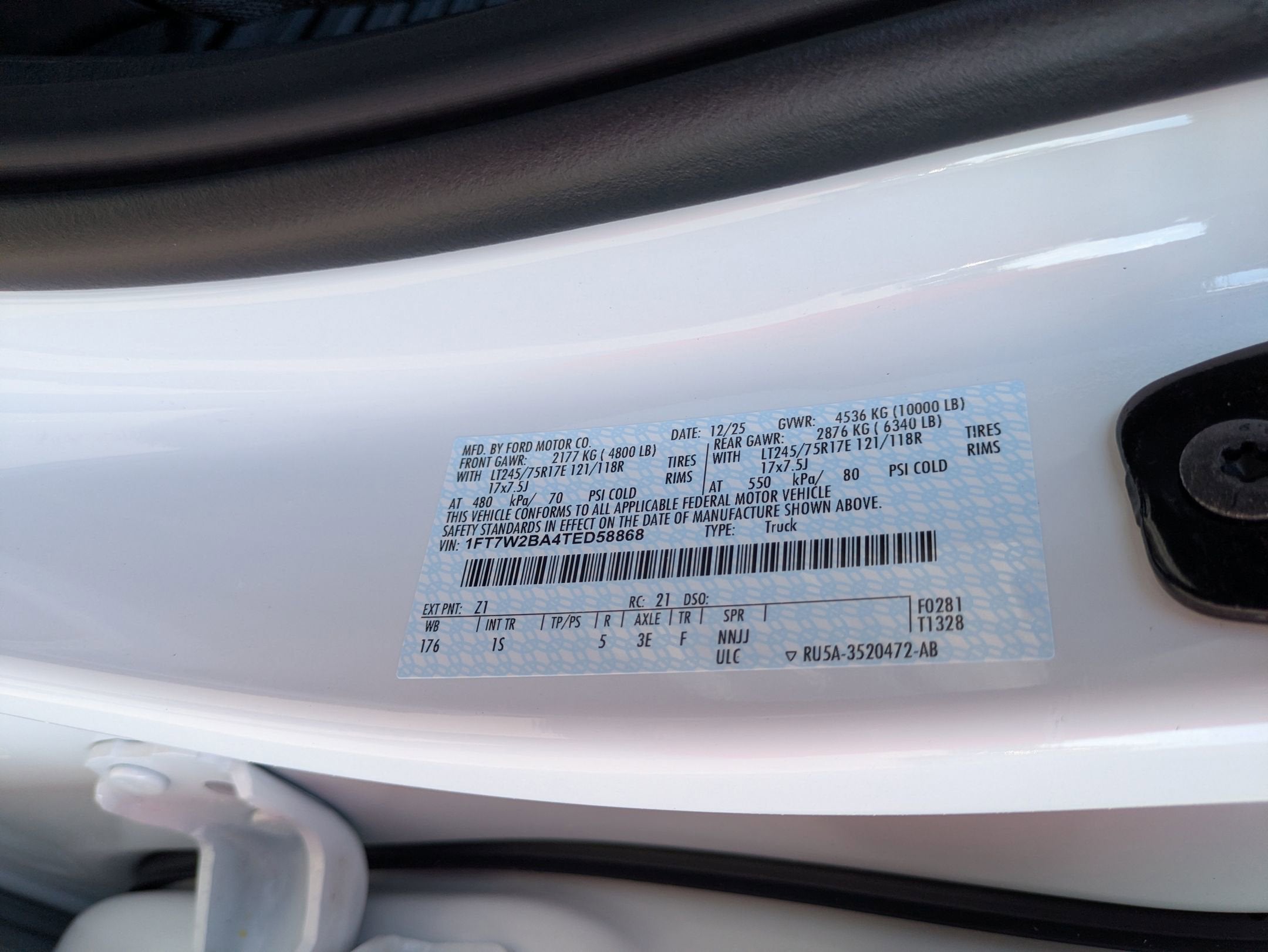 2026 Ford Super Duty F-250 SRW XL