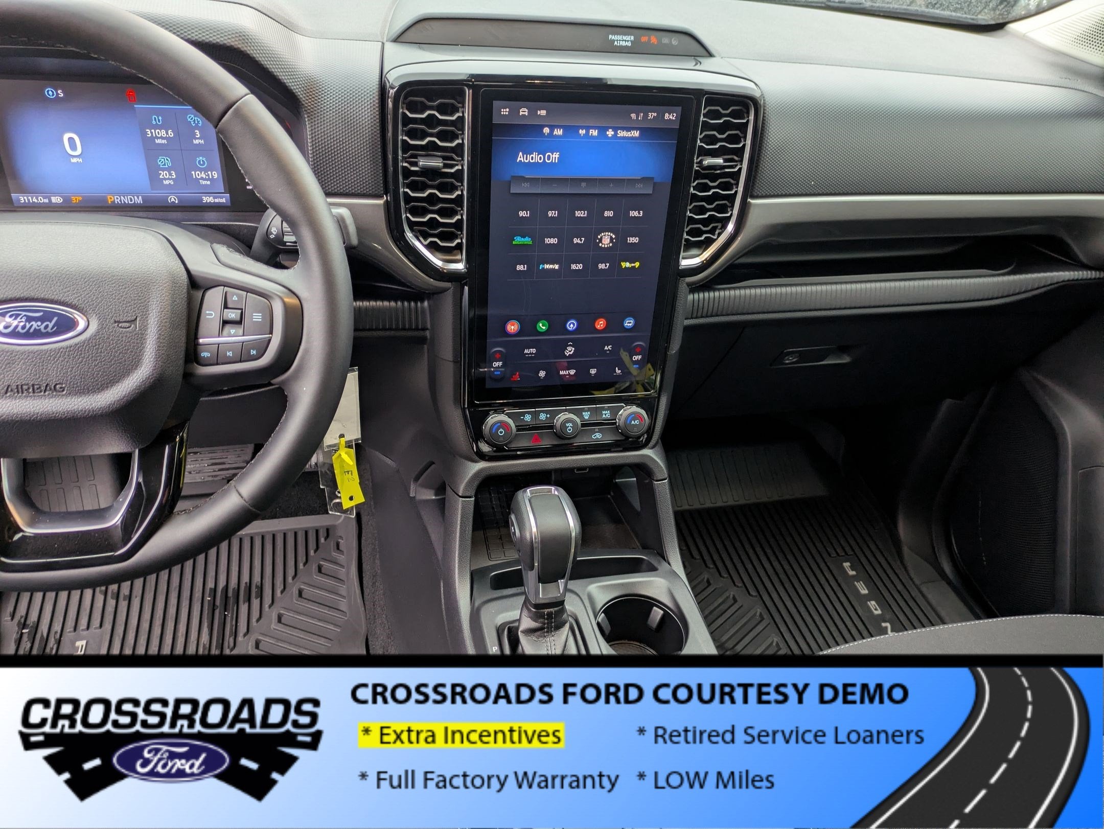 2025 Ford Ranger XLT - Crossroads Courtesy Demo