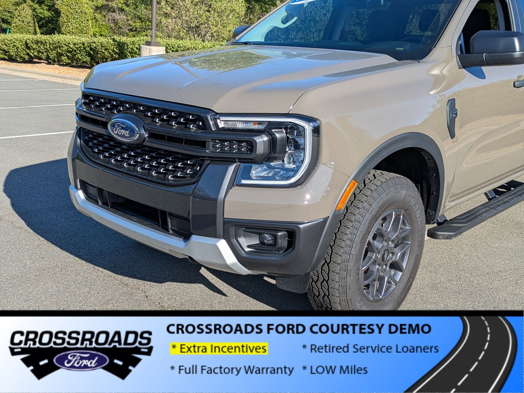 2025 Ford Ranger XLT - Crossroads Courtesy Demo