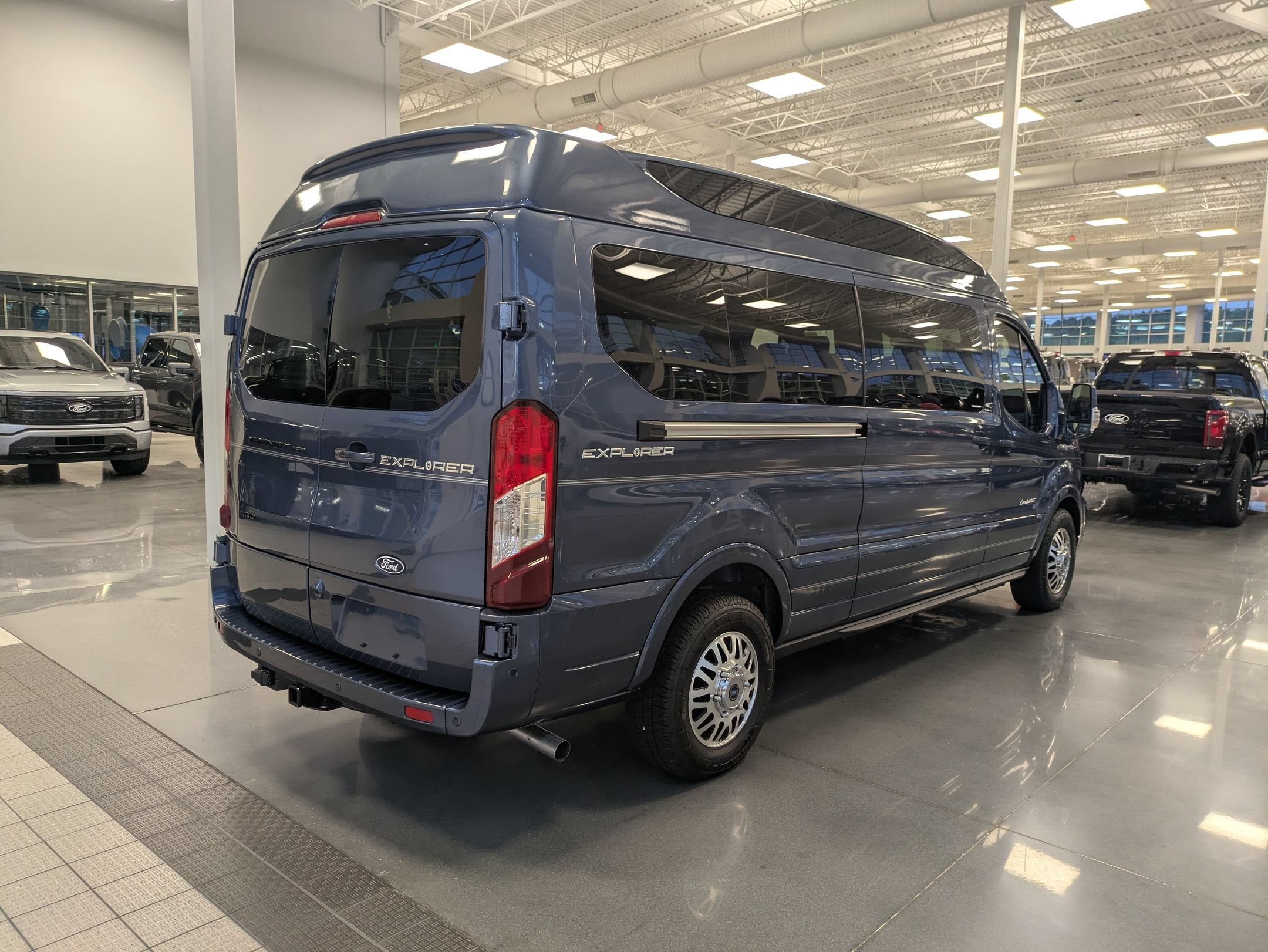 2026 Ford Transit Explorer Conversion 9 Passenger T-150 130" Low Rf 8800 GVWR AWD