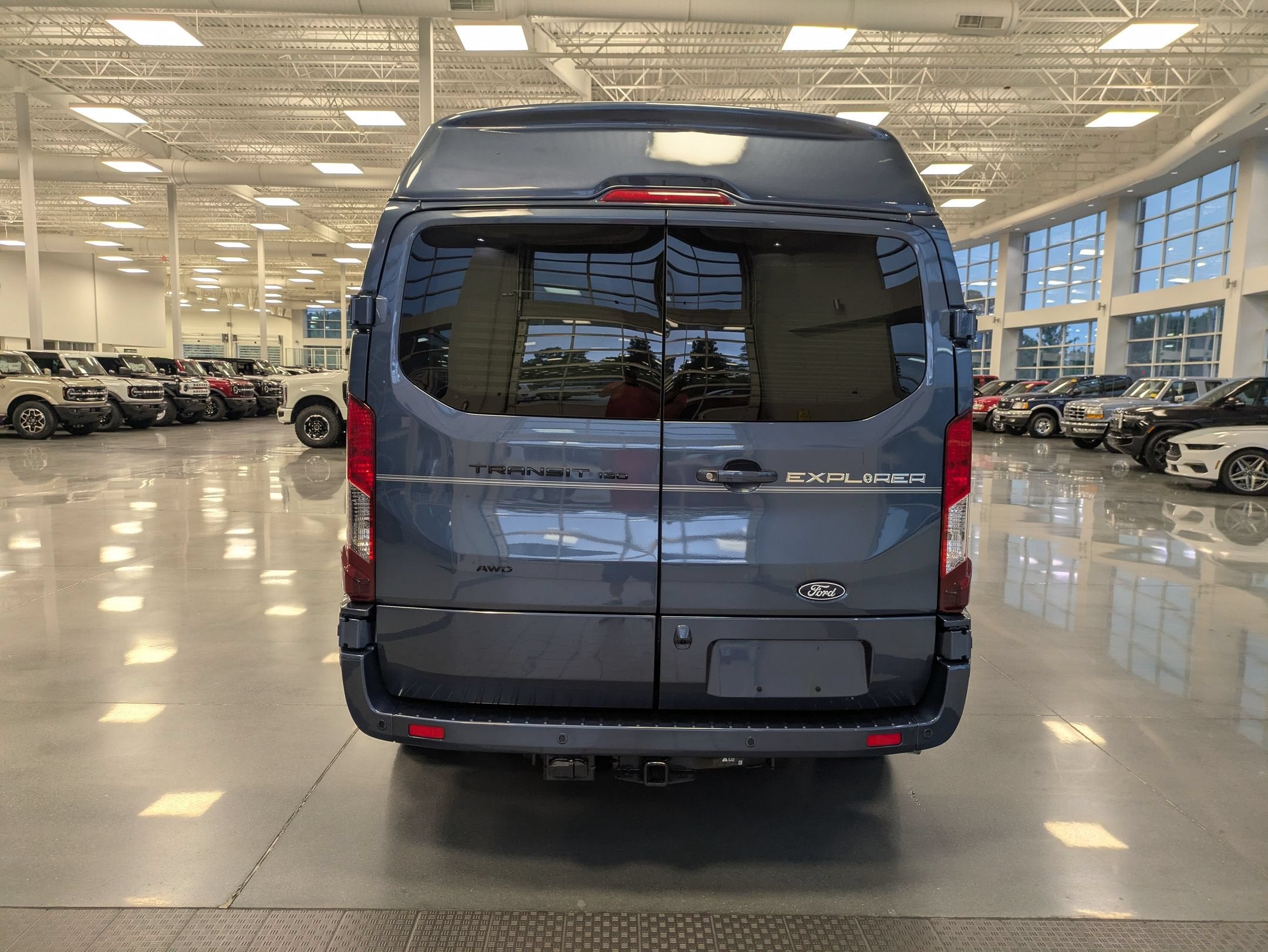 2026 Ford Transit Explorer Conversion 9 Passenger T-150 130" Low Rf 8800 GVWR AWD
