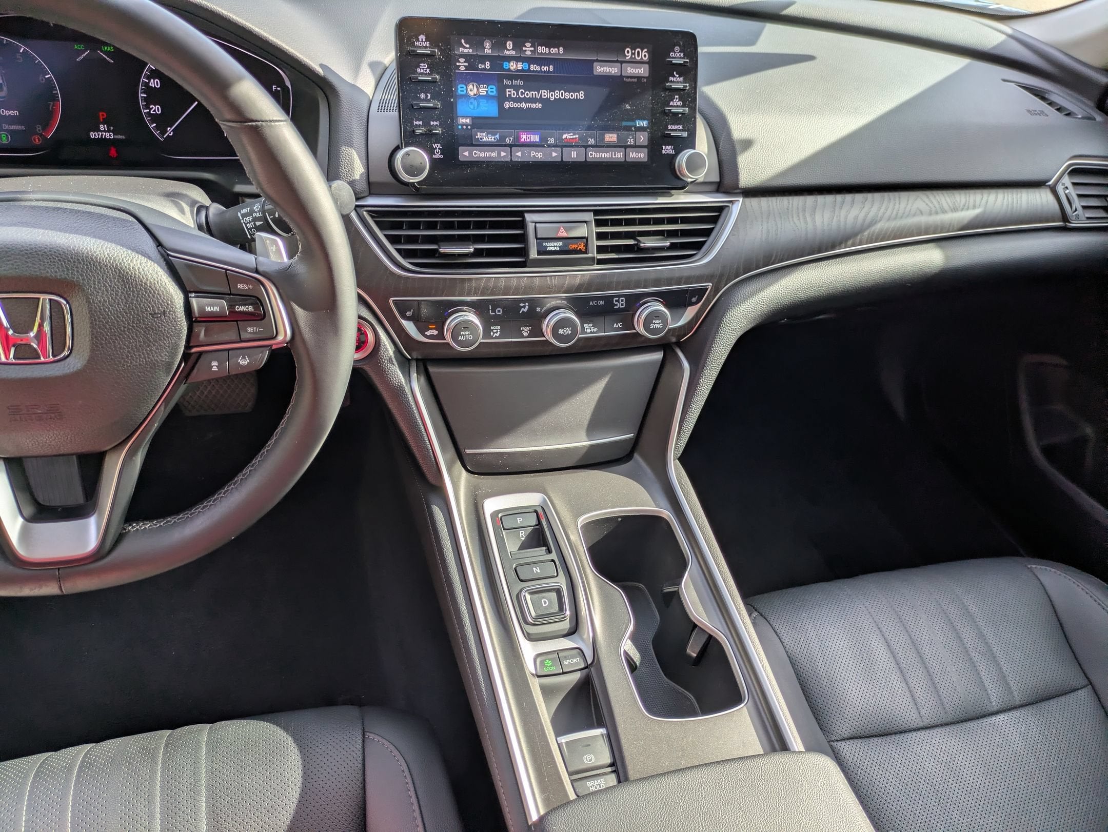 2019 Honda Accord Sedan EX-L 2.0T