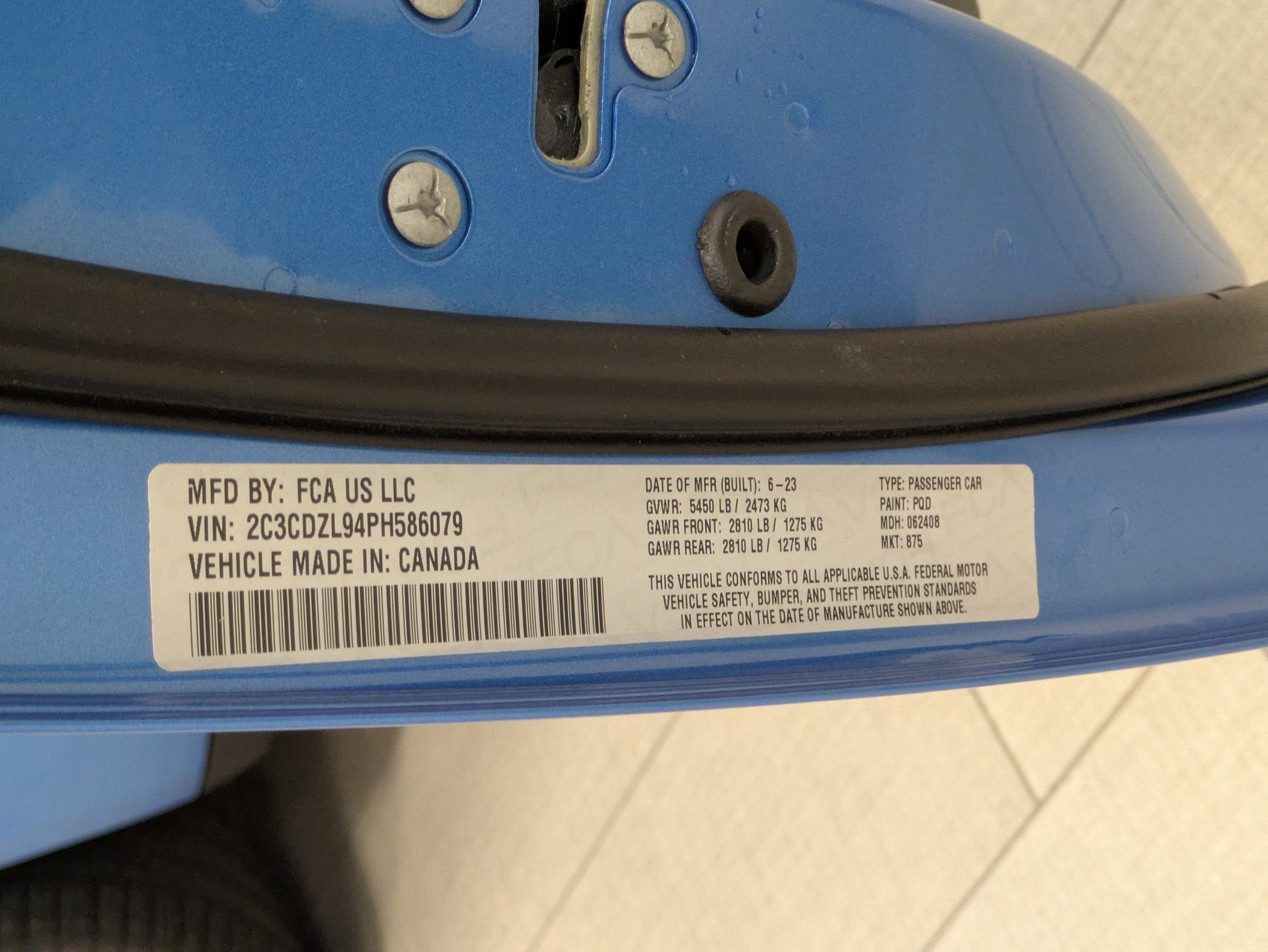 2023 Dodge Challenger SRT Hellcat Redeye Wide Jailbreak