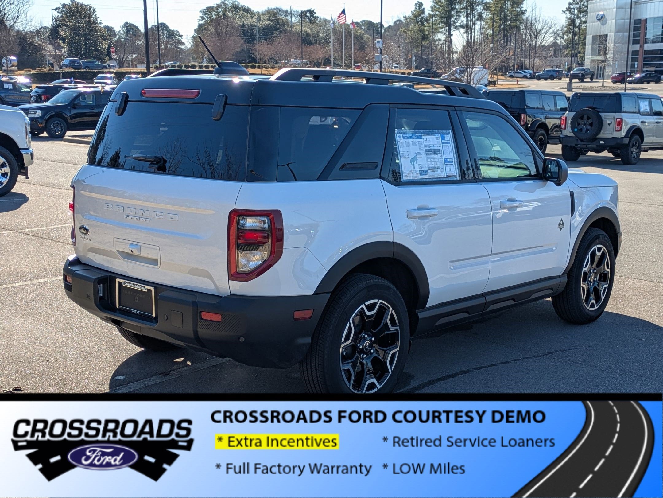 2025 Ford Bronco Sport Outer Banks - Crossroads Courtesy Demo