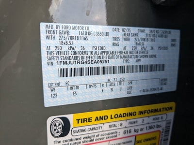 2025 Ford Expedition Tremor