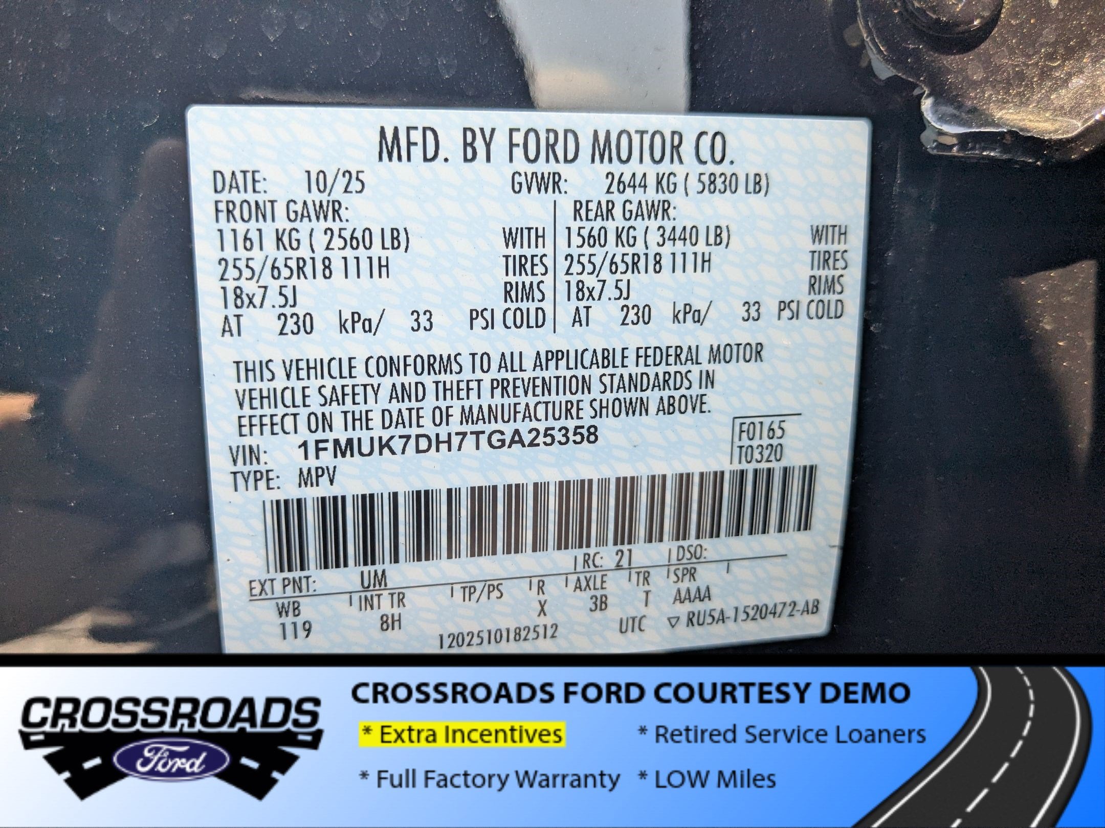 2026 Ford Explorer Active - Crossroads Courtesy Demo