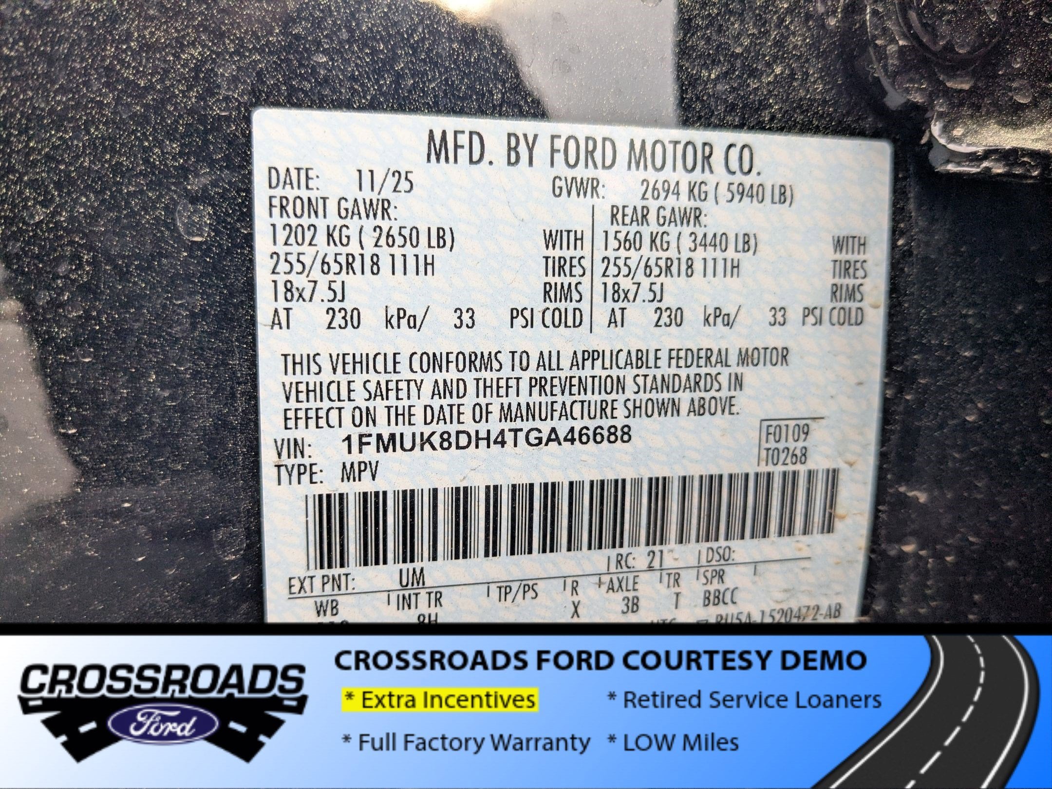 2026 Ford Explorer Active - Crossroads Courtesy Demo