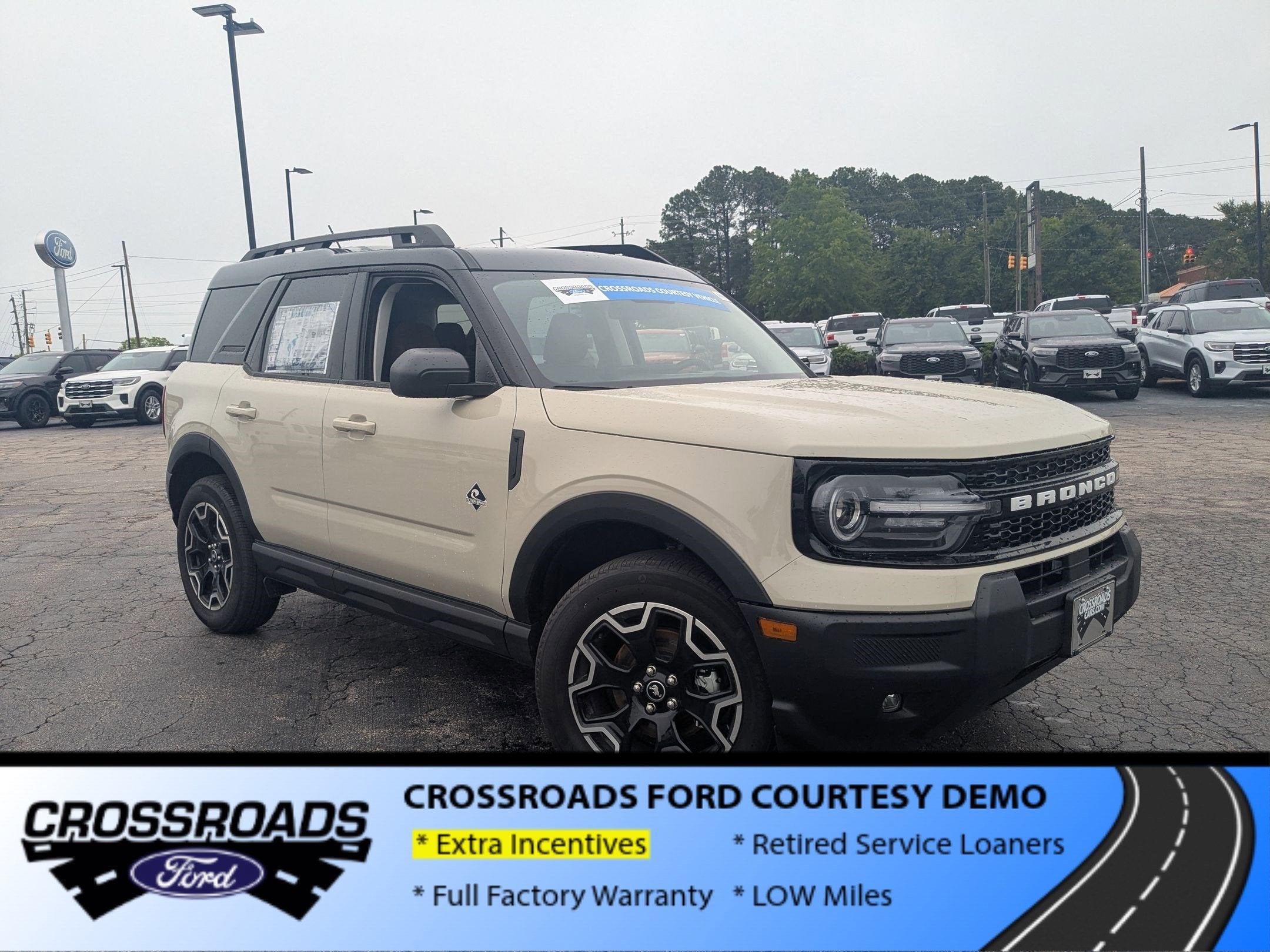 2025 Ford Bronco Sport Outer Banks - Crossroads Courtesy Demo