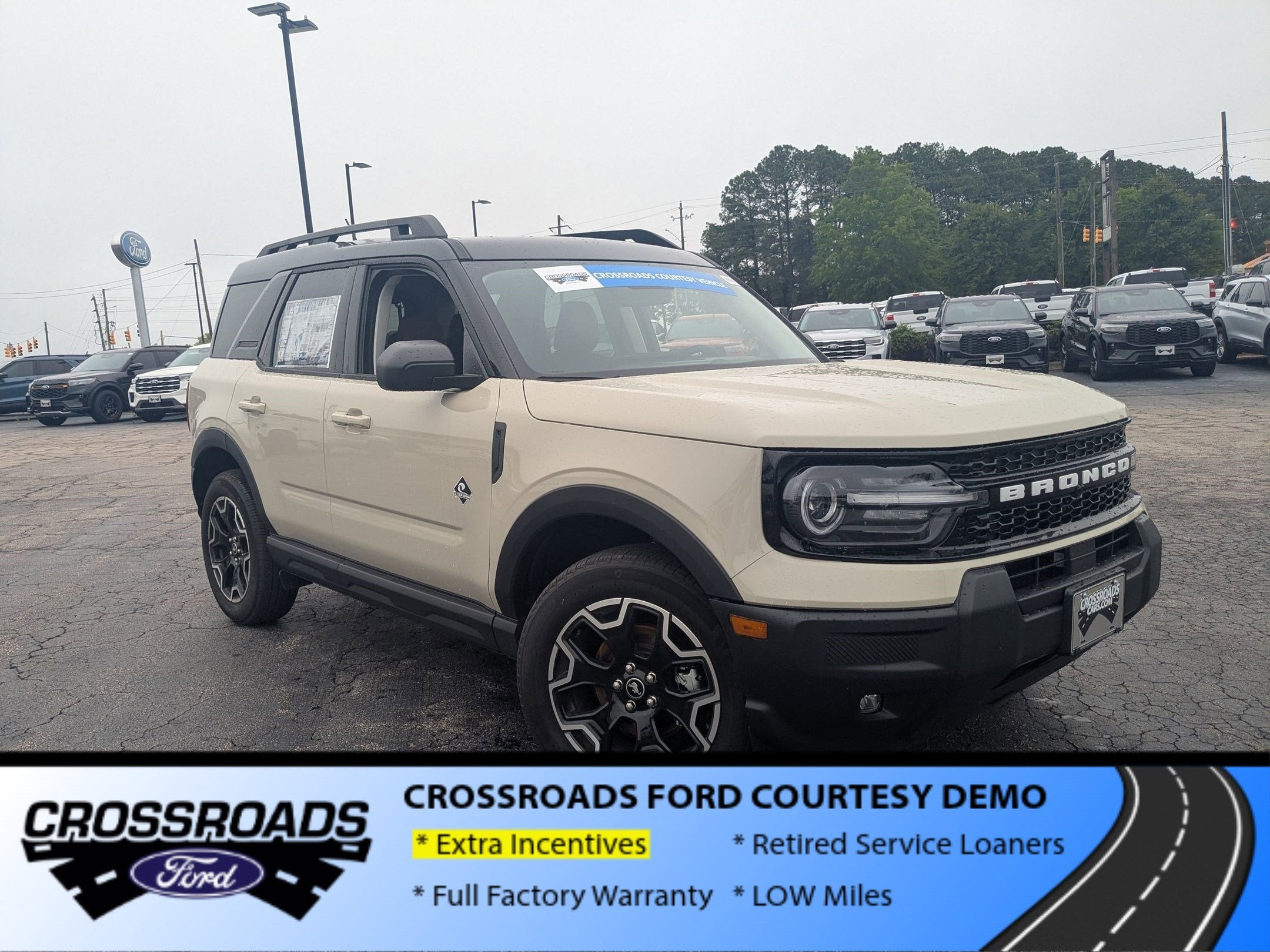 2025 Ford Bronco Sport Outer Banks - Crossroads Courtesy Demo