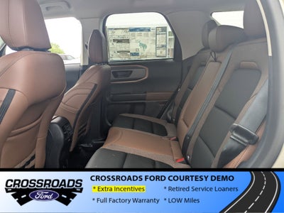 2025 Ford Bronco Sport Outer Banks - Crossroads Courtesy Demo
