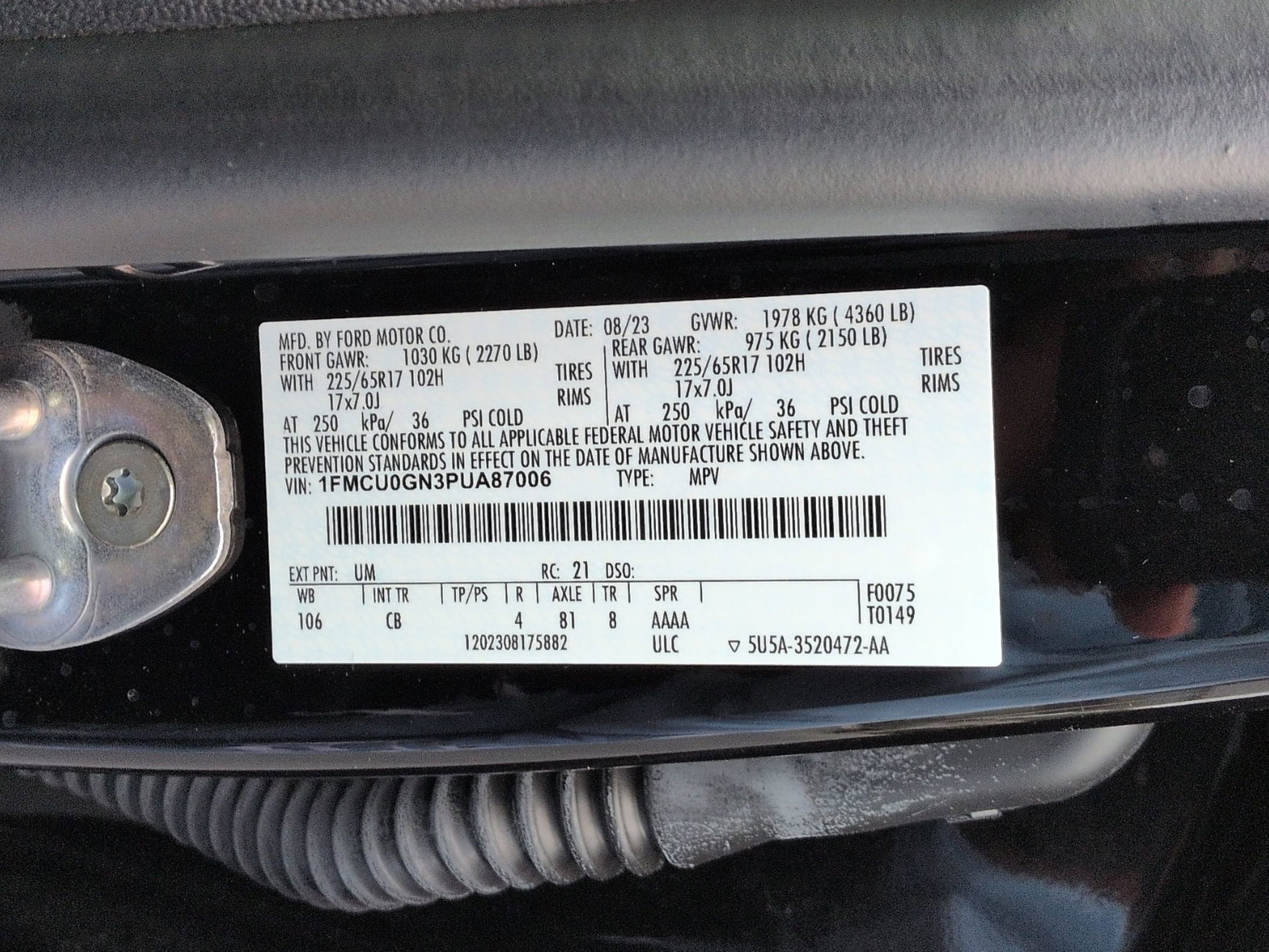 2023 Ford Escape Active