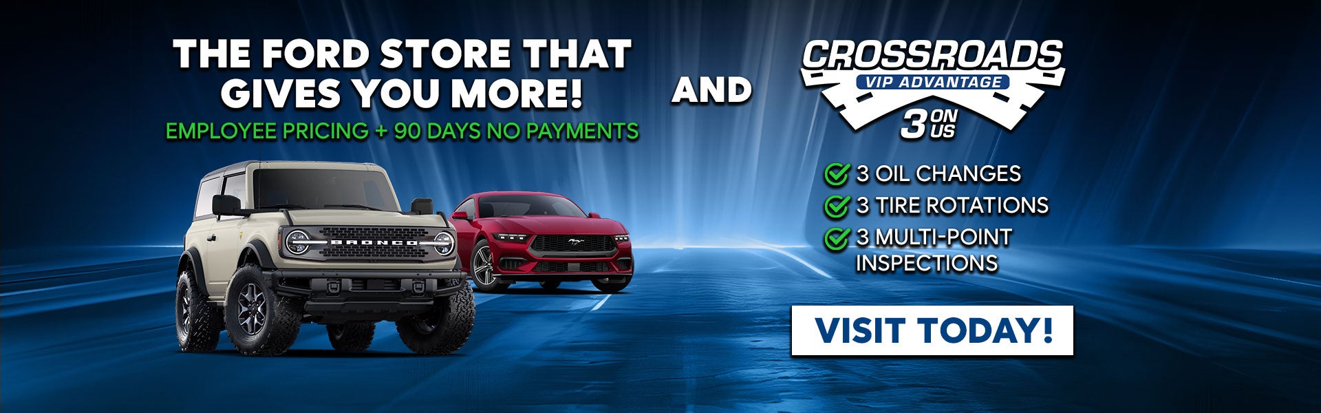 The Ford Store That Gives You More - 3 on Us